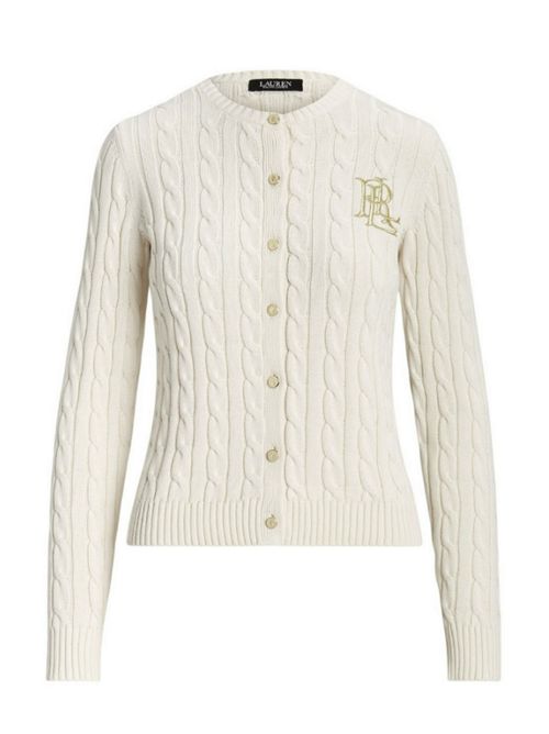 RALHAN-LONG SLEEVE-CARDIGAN LAUREN RALPH LAUREN | 200932225001MASCARPONE CREAM